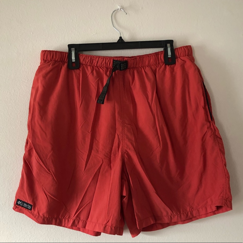 Columbia Red Swim Shorts